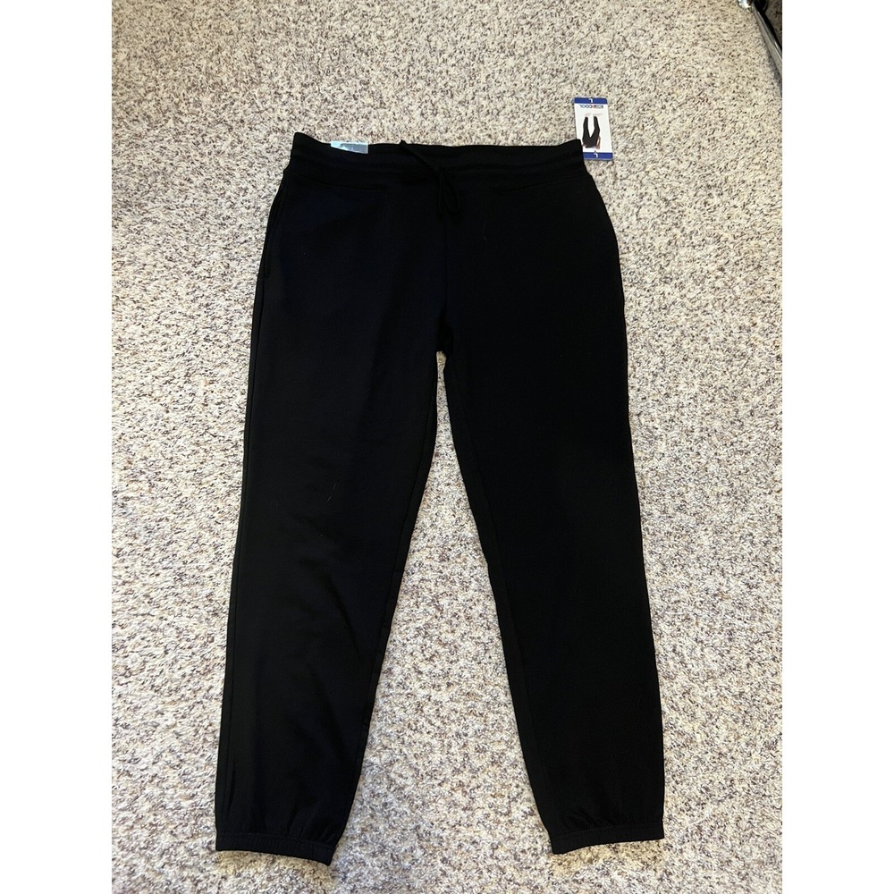 32 Degrees Cool Women's Lounge Pants with‎ Pockets Pull Onjogger Black Sz large